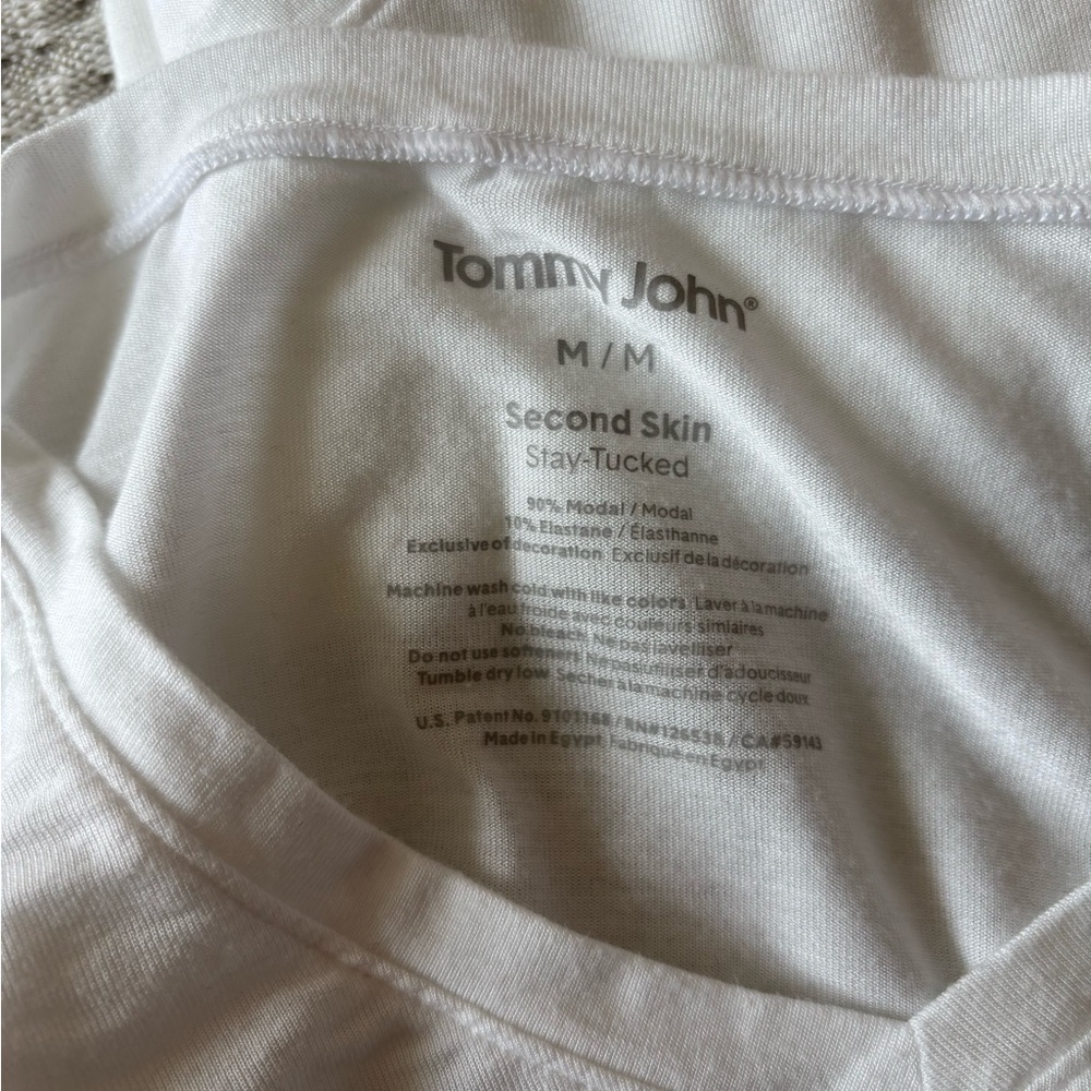 Tommy John White V-Neck Undershirt - Picture 4 of 4
